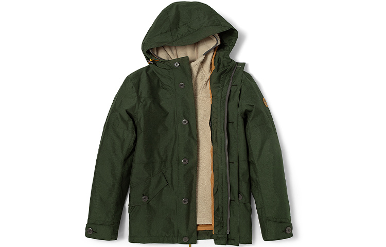 Timberland Green Logo Waterproof 3-in-1 Fleece Outdoor Jacket. A448C-U31 圖 5