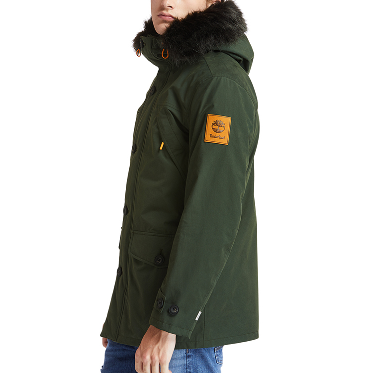 Timberland Green Outdoor 3-in-1 Long Logo Hooded Multi-pocket Jacket. A2BBE-U31 圖 9