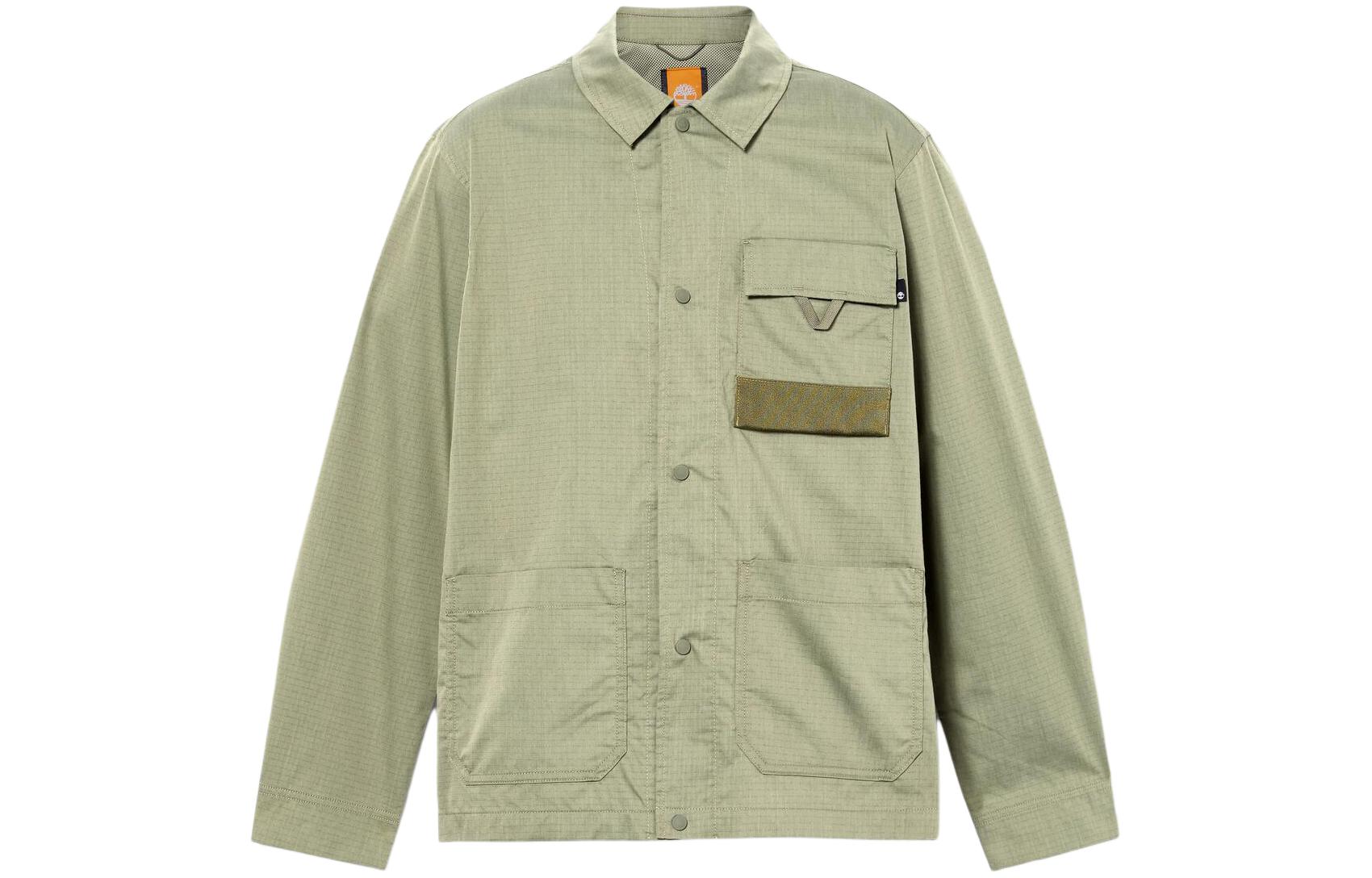 Order Timberland Green Outdoor Casual Multi-Pocket Workwear Jacket A5SCT-590