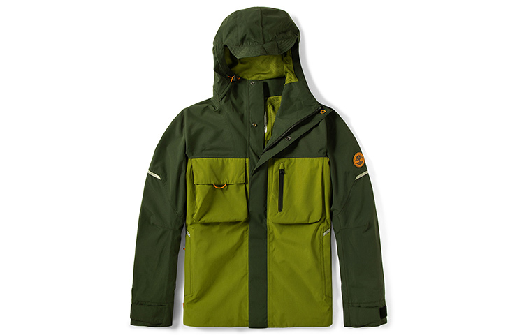 Timberland Green Outdoor Hooded Jacket Casual Sports Style A24YN-BM2