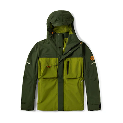 Timberland Green Outdoor Hooded Jacket Casual Sports Style A24YN-BM2