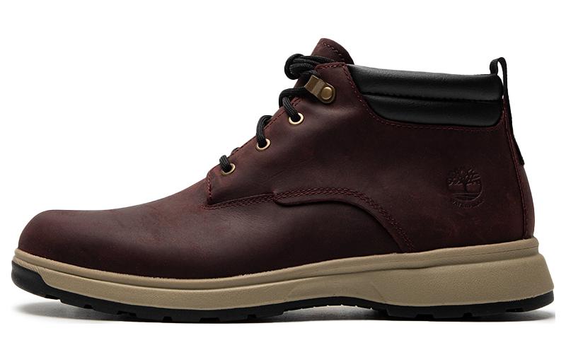 Timberland GreenStride Atwells Ave Waterproof Chukka Boot 'Burgundy Full Grain' A5XU1MC60