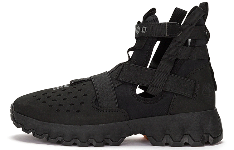 Timberland Greenstride Edge Lace Up Boot Sandals 'Black' A5RHVW