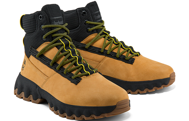 Shop Timberland Greenstride Edge Waterproof Boots 'Wheat Nubuck' A2KT2M