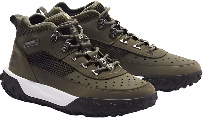 Timberland GreenStride Motion 6 Leather Hiking Boot 'Dark Green' A5VCV Lookbook Timberland GreenStride Motion 6 Leather Hiking Boot 'Dark Green' A5VCV