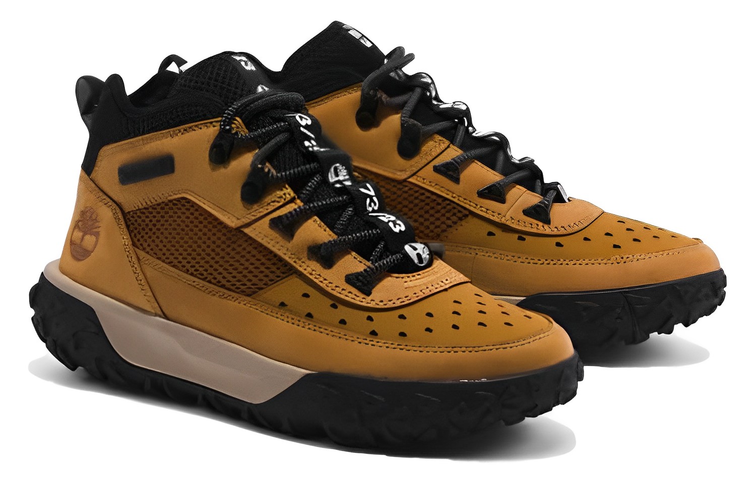 Shop 添柏岚 Greenstride™ Motion 6 防滑耐磨 高筒 戶外功能鞋 男款 黃黑
