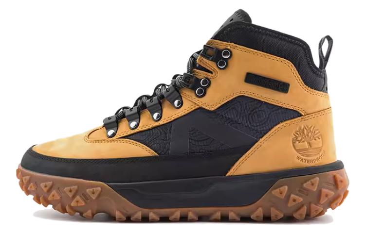 Timberland Greenstride Motion 6 Waterproof Mid Hiker &#x27;Yellow&#x27; A67JC