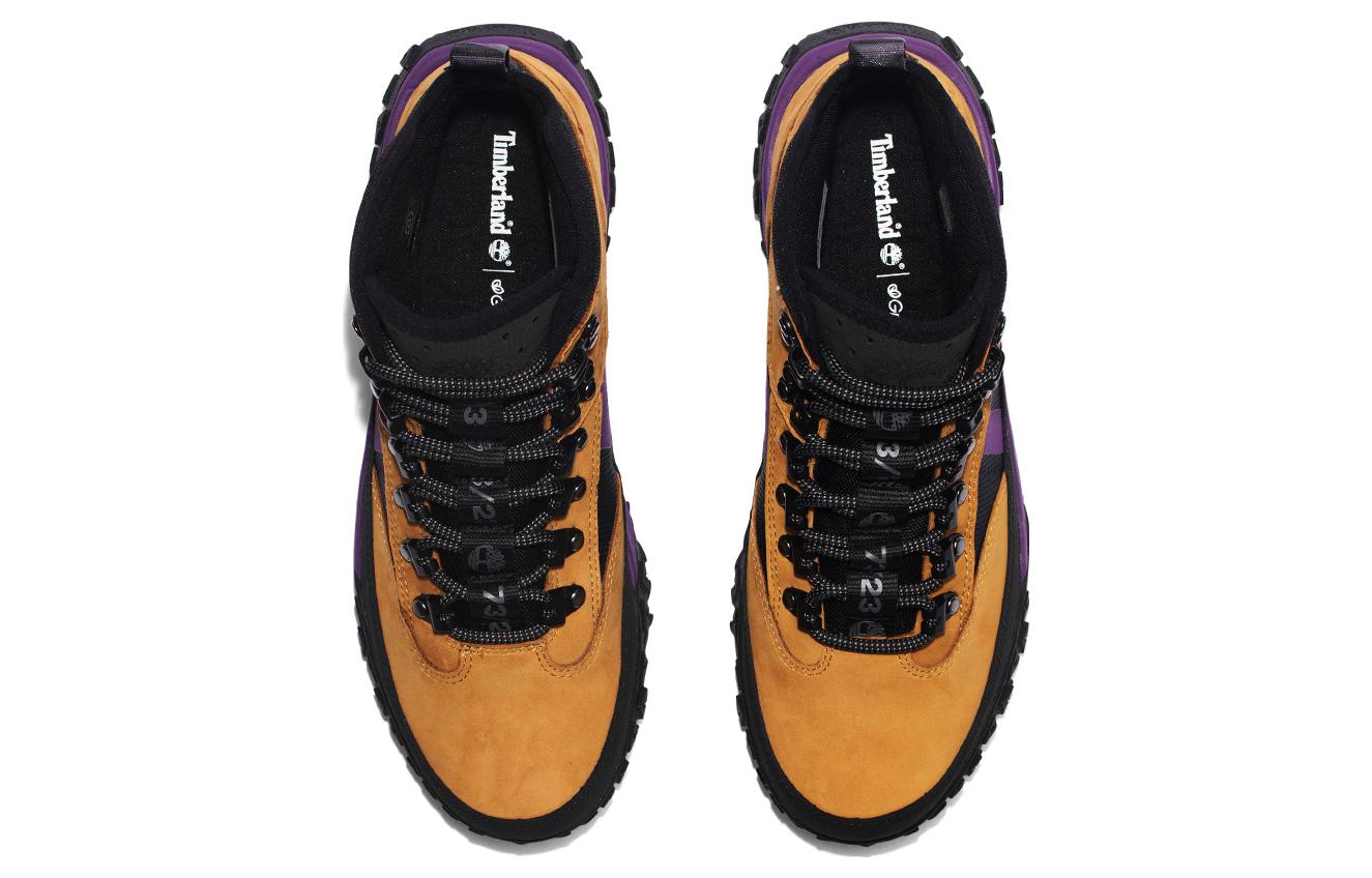 Lookbook Timberland Greenstride Motion 6 Waterproof Mid Hikers 'Wheat Black' A5XPM231