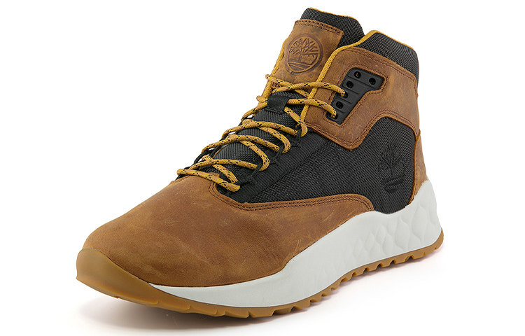 Lookbook Timberland添柏嵐 太陽浪 戶外運動休閒鞋 棕色