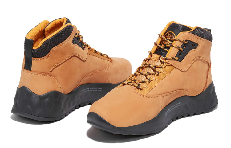 Shop Timberland Greenstride Solar Wave Mid Boots 'Orange' A2BP9231