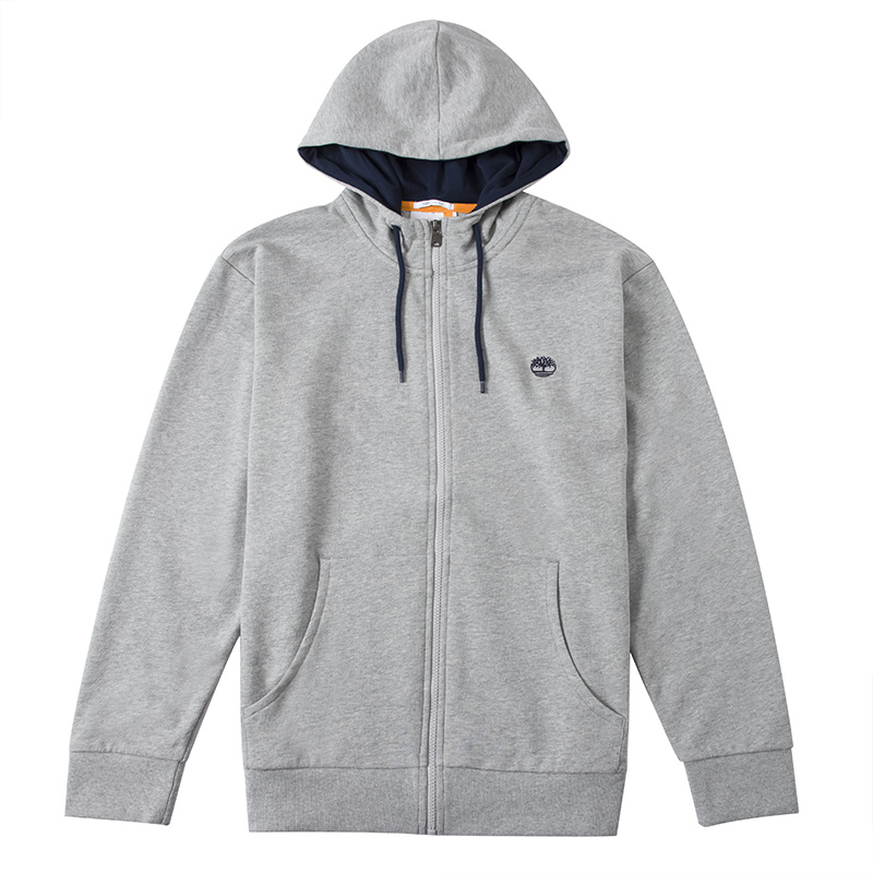Timberland Grey Outdoor Loose-Fit Hooded Sweatshirt A62AH-052