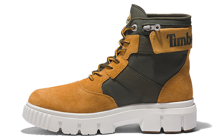 Timberland Greyfield 6 Inch Waterproof Fold-Down Boots 'Wheat Suede' A2KVY231