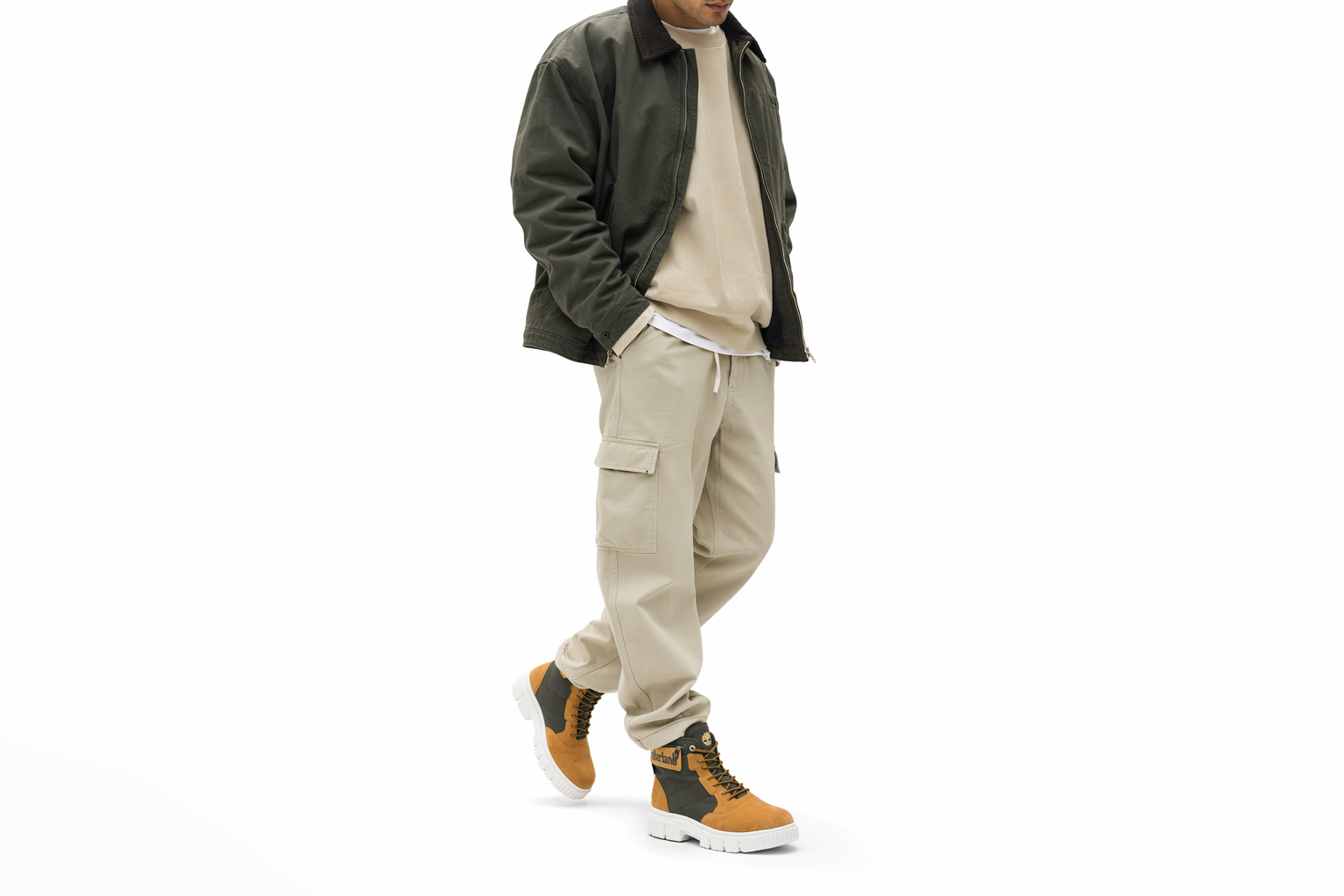 Order Botas Timberland Greyfield 6" Impermeables Plegables 'Ante Trigo' A2KVY231