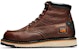Timberland Gridworks 'But Kasut Kerja Retro Mid-Cut Fesyen Coklat Gelap' A1KRQ214