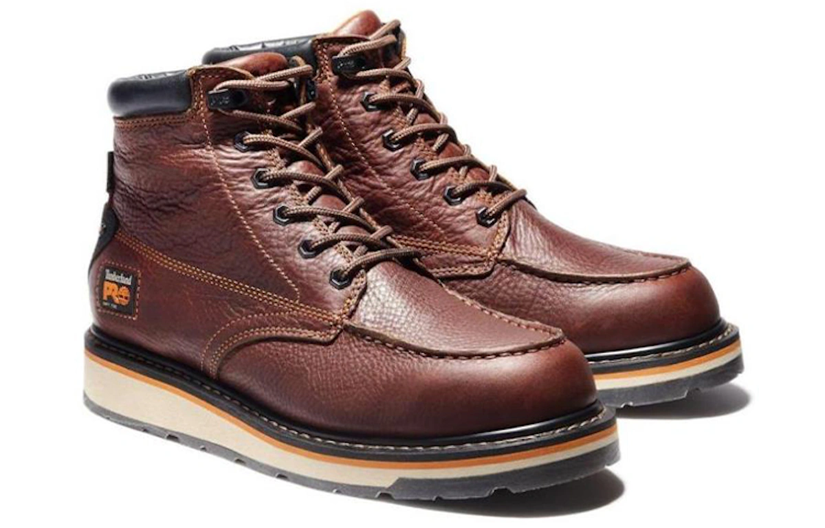 Timberland Gridworks 'Fashion Retro Mid-Cut Work Boots Dark Brown'