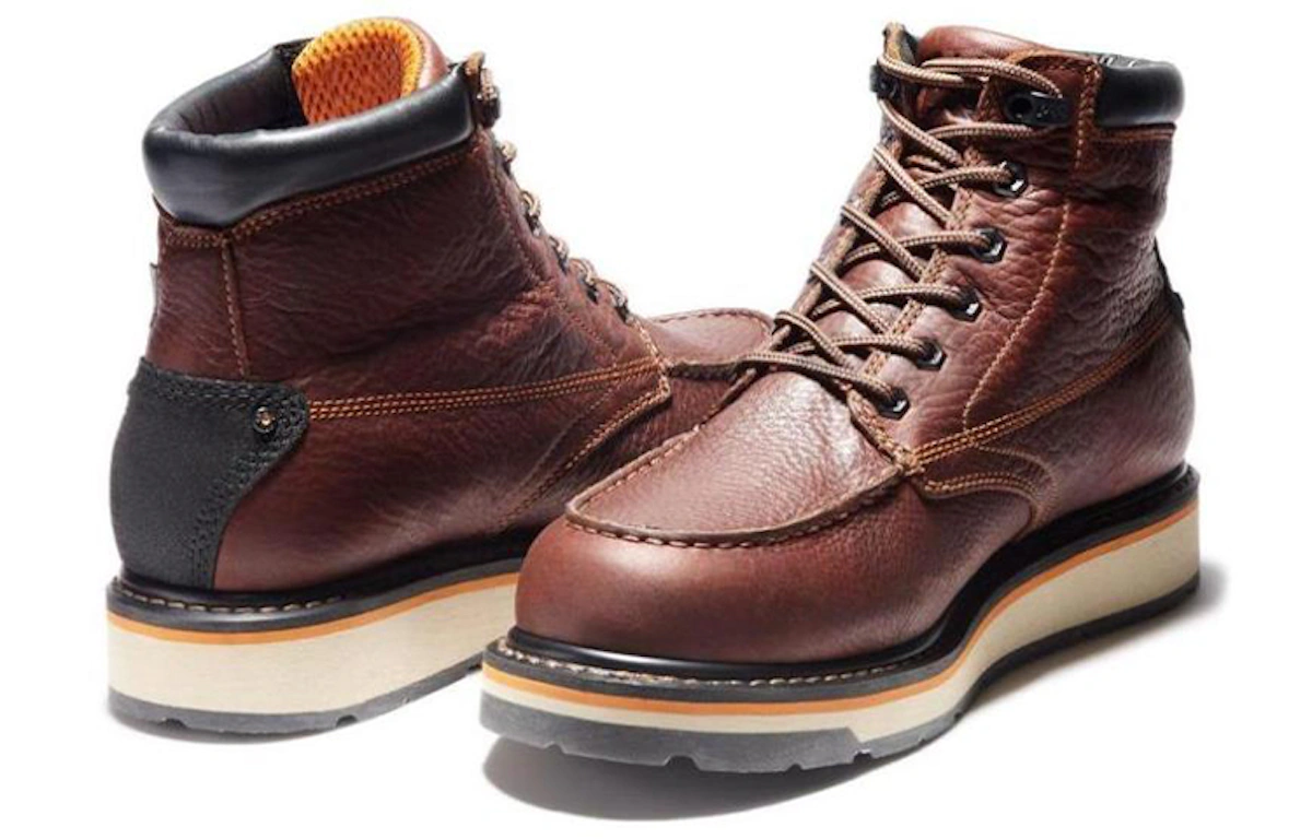 Timberland Gridworks 'Fashion Retro Mid-Cut Work Boots Dark Brown'