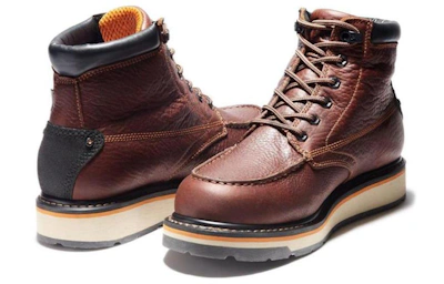 Timberland Gridworks 'Fashion Retro Mid-Cut Work Boots Dark Brown'
