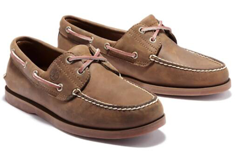 Order Scarpe da Barca in Pelle Artigianali Timberland ''Marrone Chiaro'' 1001R214