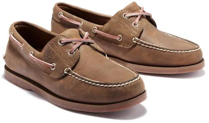 Scarpe da Barca in Pelle Artigianali Timberland ''Marrone Chiaro'' 1001R214 Order Scarpe da Barca in Pelle Artigianali Timberland ''Marrone Chiaro'' 1001R214