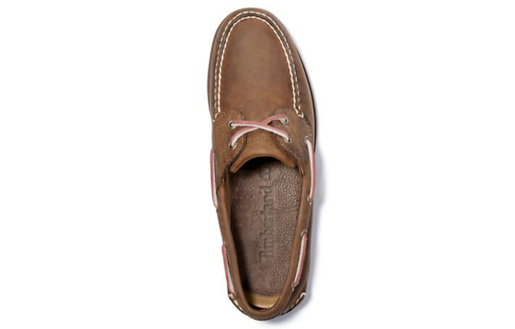 Lookbook Scarpe da Barca in Pelle Artigianali Timberland ''Marrone Chiaro'' 1001R214
