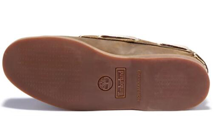 Shop Scarpe da Barca in Pelle Artigianali Timberland ''Marrone Chiaro'' 1001R214