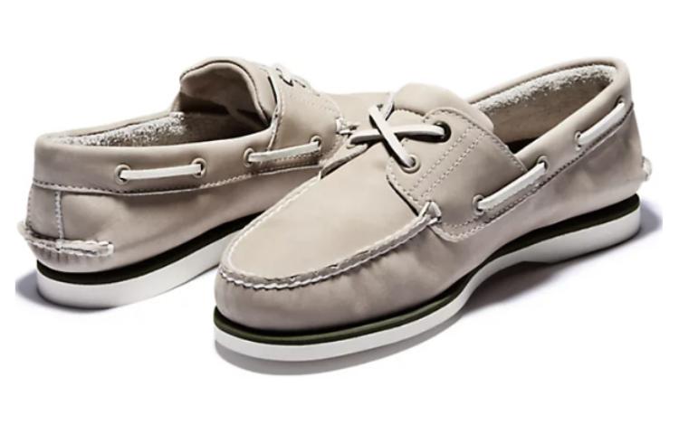 Timberland Handcrafted Leather Sneakers 'Light Beige' 圖 2