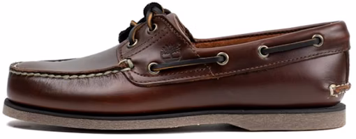 Timberland 2-Eye Lug Handsewn Boat Shoe 'Brown' 25077W Timberland 2-Eye Lug Handsewn Boat Shoe 'Brown' 25077W