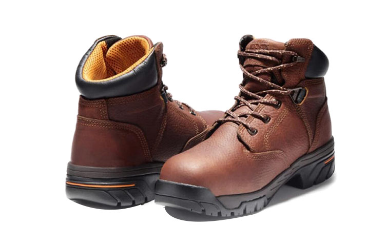 Shop Timberland Helix ''Stivale Alto da Lavoro Marrone Scuro'' 85594214