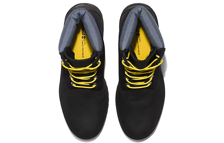 Timberland Heritage 6 Inch Waterproof Boots 'Black Regenerative Leather' 圖 5
