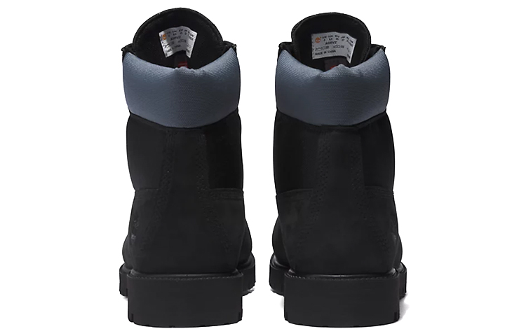 Timberland Heritage 6 Inch Waterproof Boots 'Black Regenerative Leather' 圖 6
