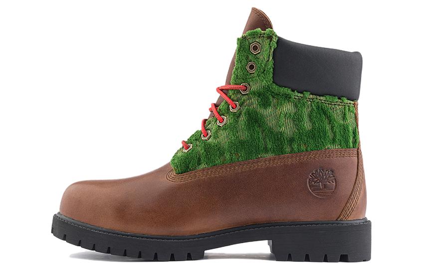 Timberland Heritage Black Pioneers 6 Inch Waterproof Boots 'Medium Brown Full Grain' A2NU3W