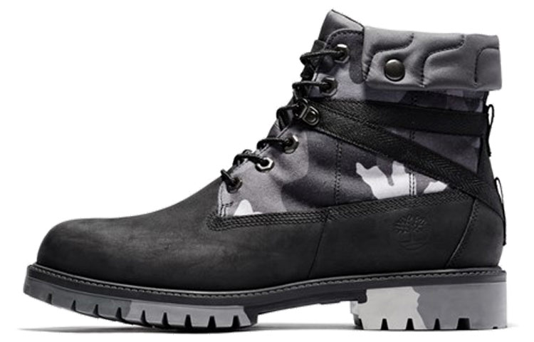 Timberland Heritage EK+ 6 Inch Waterproof Boot 'Black Camouflage'