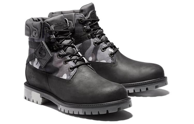Timberland Heritage EK+ 6 Inch Waterproof Boot 'Black Camouflage' 圖 3
