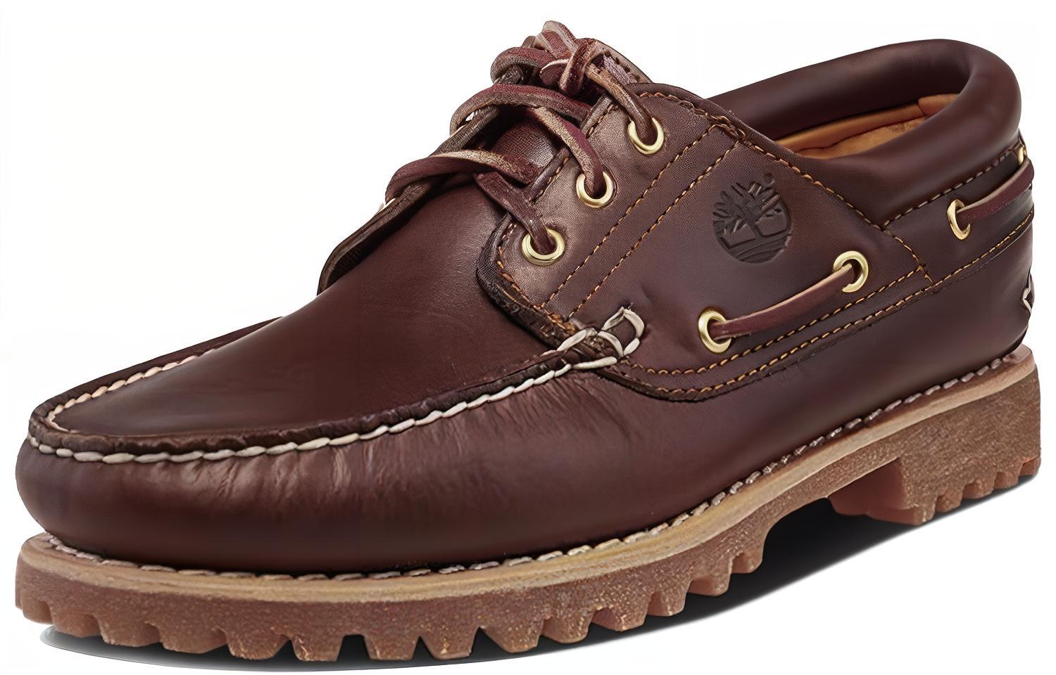 Order Timberland添柏嵐 休閒 防滑減震 低筒 球鞋 男款 棕色 寬版