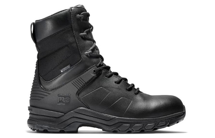 Order Timberland Sepatu Kerja Outdoor High-Top Hitam yang Nyaman A1XVC001