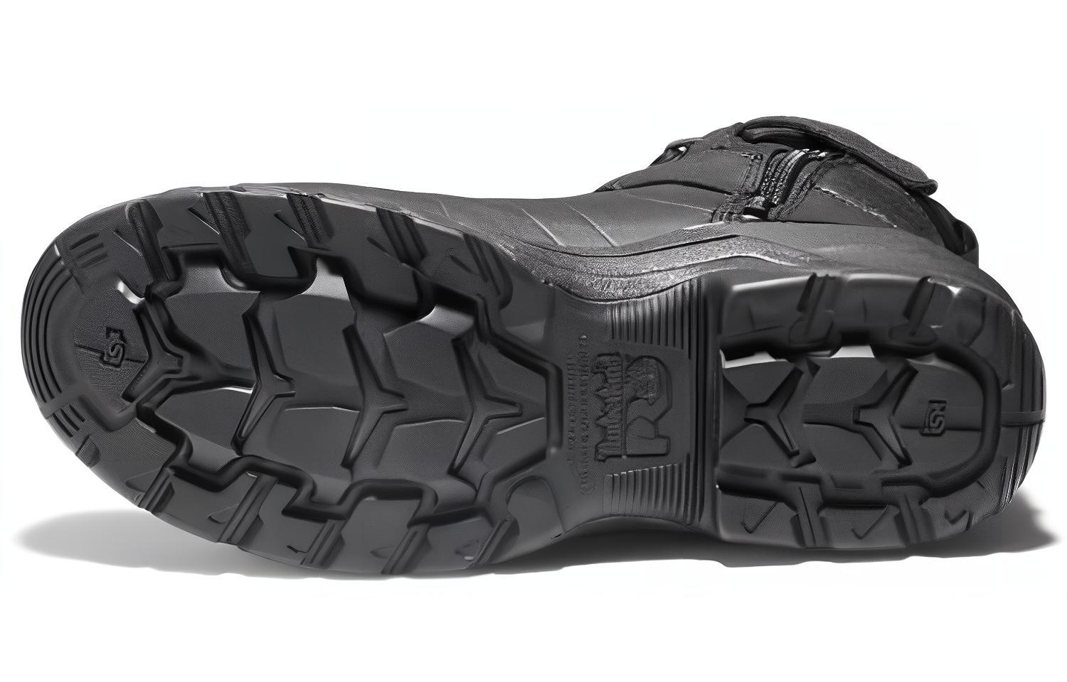 Lookbook Timberland Sepatu Kerja Outdoor High-Top Hitam yang Nyaman A1XVC001