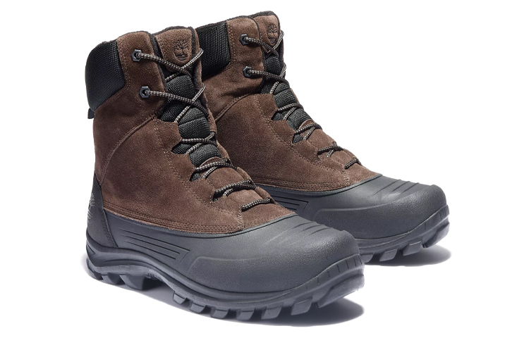 Lookbook Timberland添柏嵐 英倫風 舒適防水 高筒工裝戶外靴 深棕