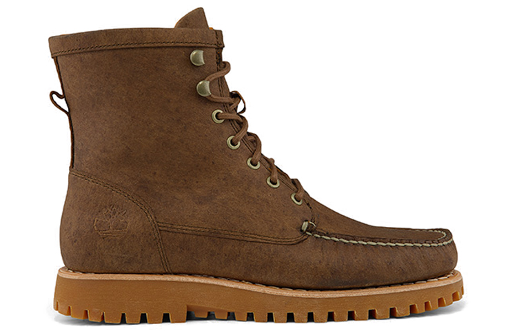 Timberland High-Top Work Boots 'Deep Brown' 圖 2