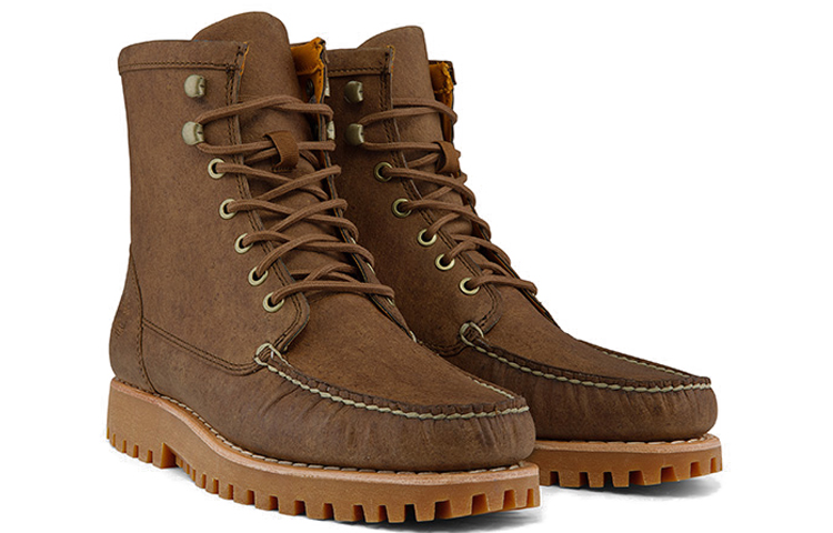 Timberland High-Top Work Boots 'Deep Brown' 圖 3