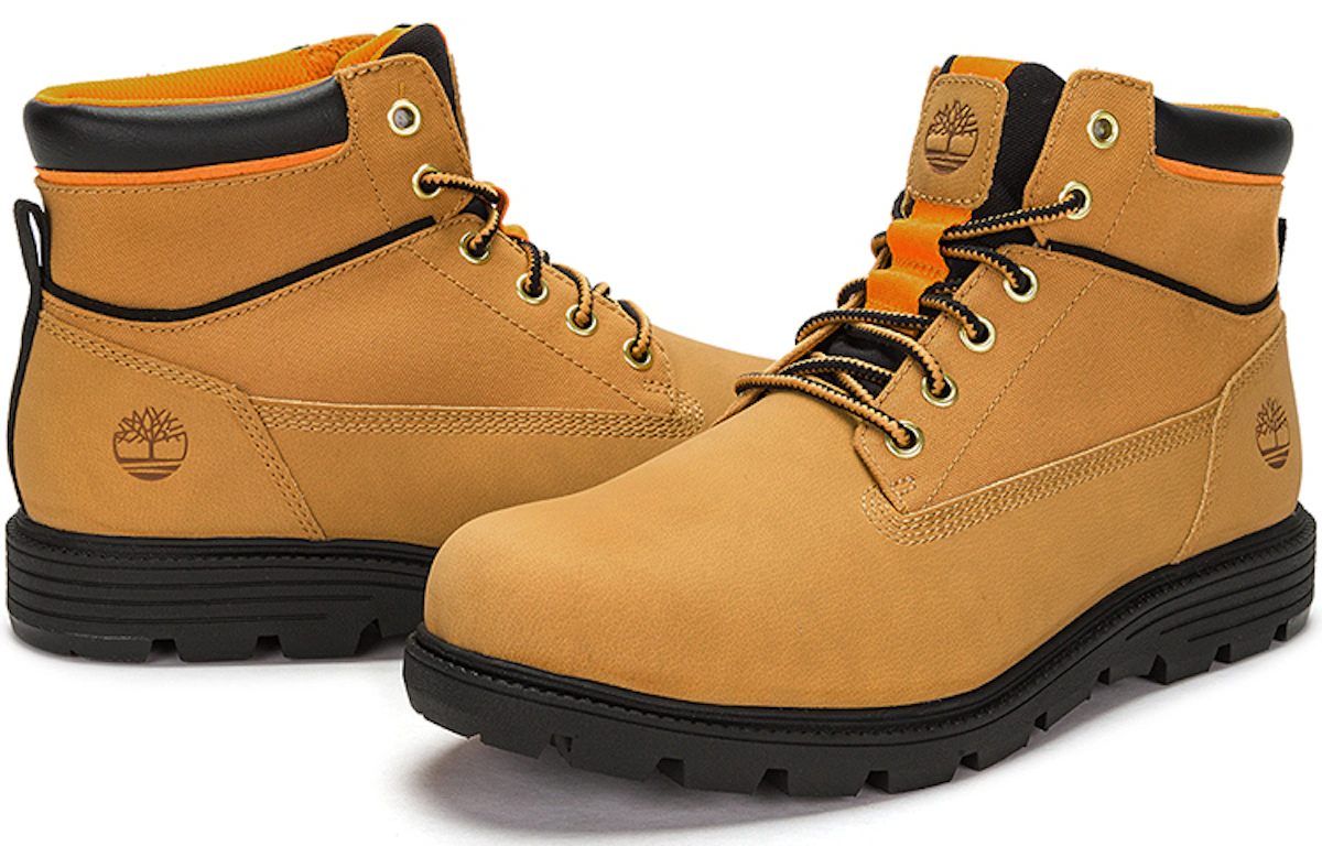 Timberland High-Top Outdoor Boot 'Brown Yellow'