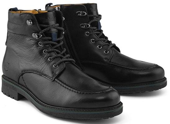添柏岚 高筒戶外休閒 工裝靴 黑色 Lookbook 添柏岚 高筒戶外休閒 工裝靴 黑色