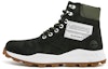 Buy Timberland 6 Inch Brooklyn Zip Sisi Sepatu Lebar 'Hitam Nubuck & Leher Hijau' A41Y6W