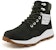 Timberland 6 Inch Brooklyn Zip Sisi Sepatu Lebar 'Hitam Nubuck & Leher Hijau' A41Y6W
