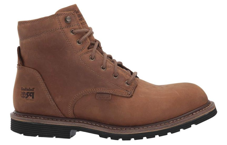 Order Timberland Sepatu Boots Tinggi Kerja 'Cokelat Tua' 01A77454