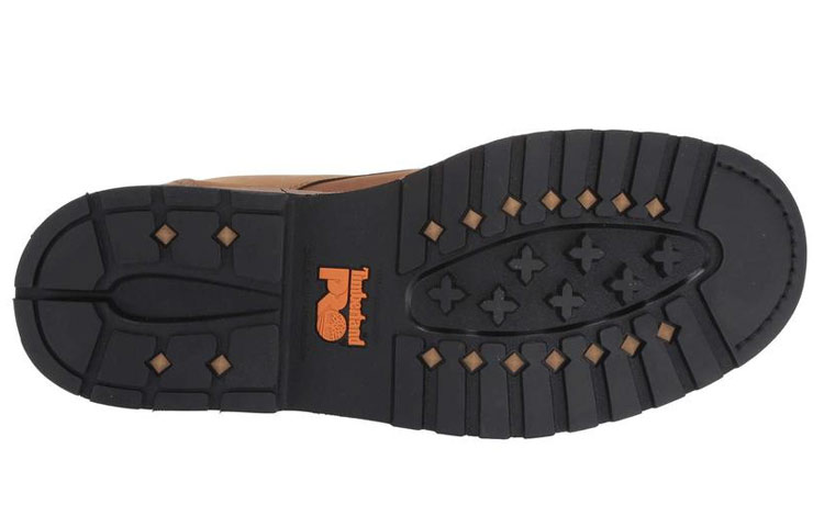 Shop Timberland Sepatu Boots Tinggi Kerja 'Cokelat Tua' 01A77454
