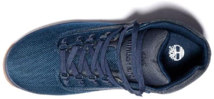 Timberland Hiker 'Blue Casual Mid-Top' Pria Wanita Sepatu Mid-Top Biru Kasual A1G1D019 Lookbook Timberland Hiker 'Blue Casual Mid-Top' Pria Wanita Sepatu Mid-Top Biru Kasual A1G1D019