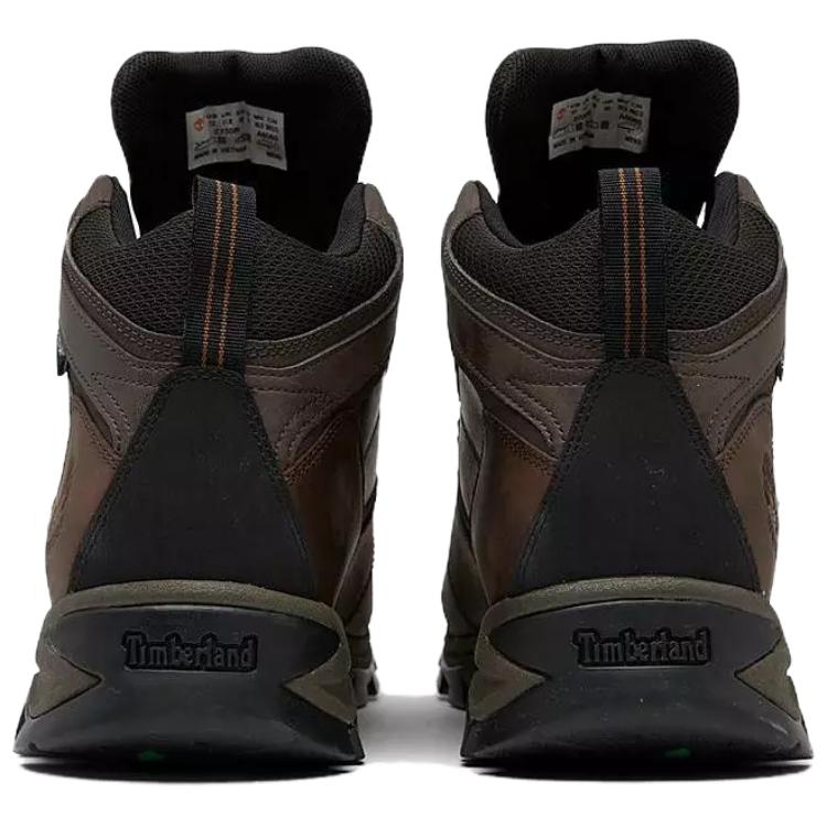 Shop Timberland添柏嵐 Hiker 潮流時尚工作鞋 深棕色
