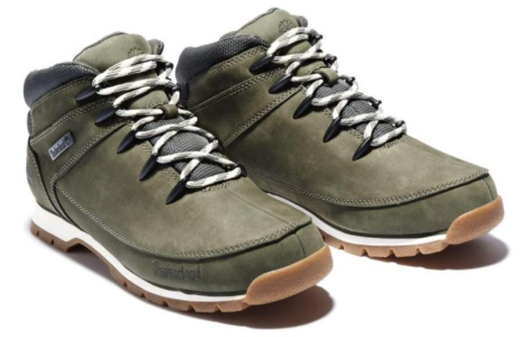 Order 팀버랜드 레트로 하이킹 부츠 (브라운/옐로우) A22WJ312