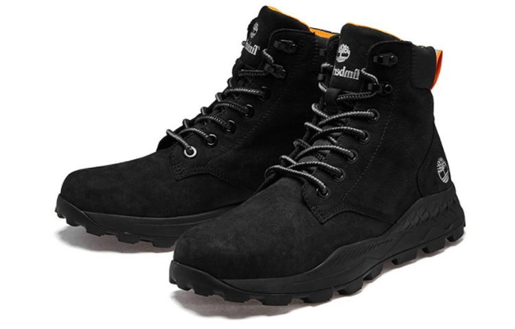 Lookbook Timberland Hiker Mid ''Zwart Casual'' A2DSDW