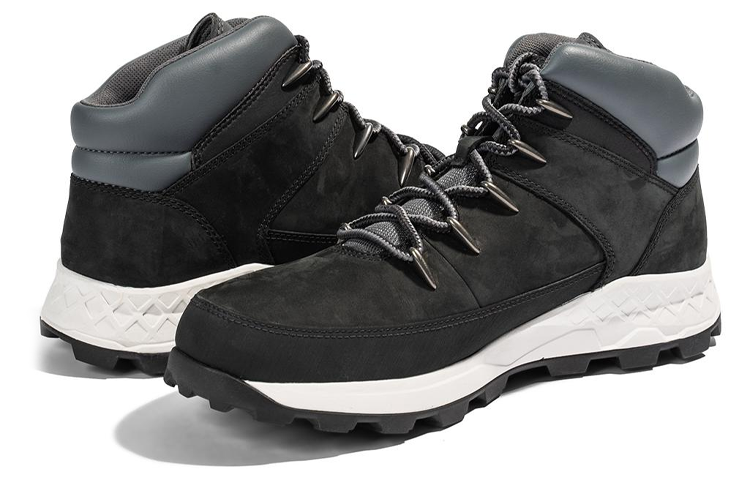 Lookbook Timberland Hiker Mid 'Trendy Black' A2JER015